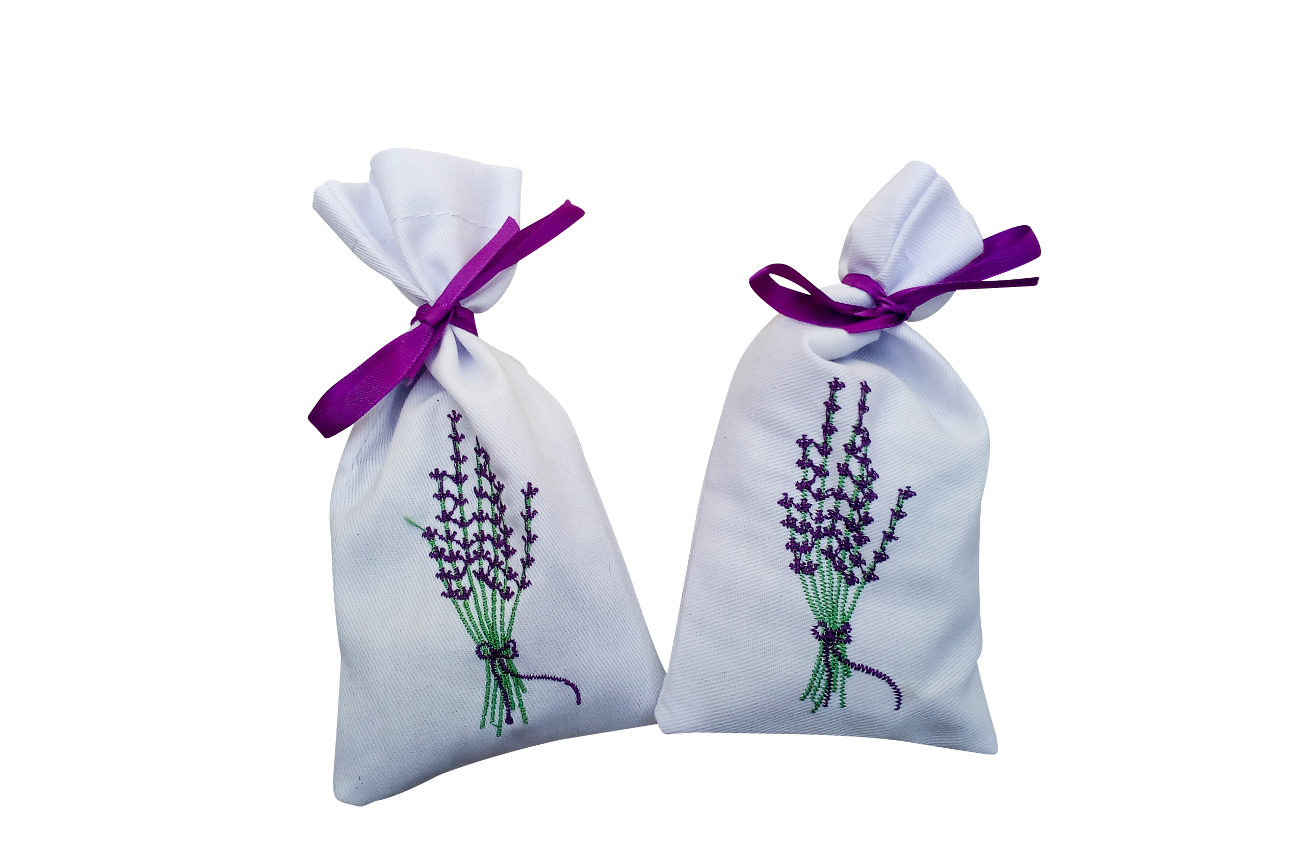 Embroidered Lavender Bags - 10 Empty Bags (fill your own) - Image 4